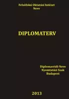 Diplomaterv gépelés, kötés