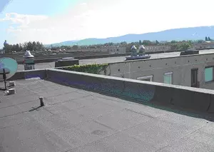 javított tetőszigetelés